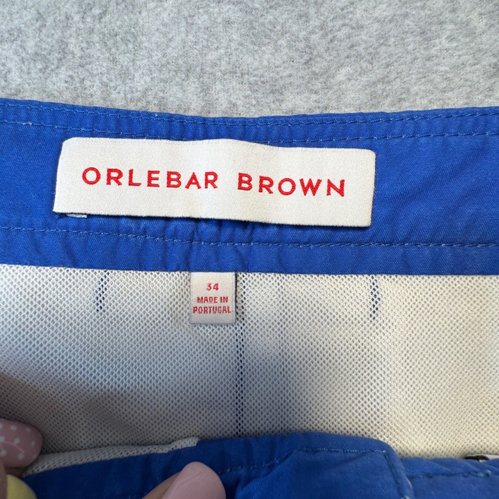 Orlebar Brown Bulldog Limited Swim Shorts Mustique Island by Slim Aarons Mens 34 - Picture 4 of 11